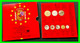 ESPAÑA CARACTERÍSTICAS. CARTERA OFICIAL DE ESPAÑA 1994 FNMT. COLECCION DE 8 MONEDAS CALIDAD PROOF DE CURSO LEGAL - Mint Sets & Proof Sets