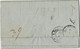 1853, " PARIS " Complete Cover To Norway , #a6587 - ...-1855 Préphilatélie