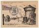 Congrès National De La Ligue Française De L'enseignement (23-27 Juillet 1947) - Vignette Au Dos Carte Phil. Cachet Tempo - Expositions Philatéliques