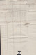 1853. NORGE. Beautiful Small Cover To Christiania With Sharp Postmark SARPSBORG 23 2 1853 In Black-blue. C... - JF427622 - ...-1855 Préphilatélie