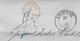 LAC 1863 Entrée Rouge  PRUSSE-FORBACH AMB.C Ambulant  HENRICH SCHOMBURGK Leipzig Pour CASTELNAU Montpellier Ttpe 15 Tx 6 - Entry Postmarks