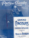 PARIS QUI CHANTE- PARTITION MUSIQUE-N°64 - 1904- POLIN-RODOLPHE BERGER VALSE-DRANEM-PAULA BREBION-ECHELLE MORTREUIL - Scores & Partitions