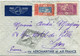 DAHOMEY LETTRE PAR AVION AVEC CACHET " ......1er VOYAGE MARS 1937....." DEPART COTONOU 4 MARS 37 POUR LA FRANCE - Storia Postale