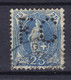 Switzerland Perfin Perforé Lochung 'FC' Flegenheimer & Cie, Rubans Et Soiries Geneve 1899 Mi. 67D Helvetia Perf. 11½x12 - Perforés