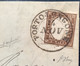 PORTO LONGONE 1861(Toscana ISOLA D’ELBA Livorno Azzurro) SUPERB Sardinia Cover(Sardegna Lettera Tuscany Sardaigne Lettre - Sardinien