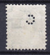Switzerland Perfin Perforé Lochung 'c' Handelsbank (Banque Commerciale) Basel 1906 Mi. 81C Helvetia Perf. 11½x11 - Perfins