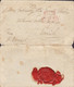 Great Britain LONDON February 23rd 1813 Prephilately Cover NORWICH Seal On Backside(2 Scans) - ...-1840 Préphilatélie