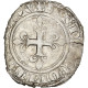 Monnaie, France, Charles VI, Florette, Tournai, TB+, Billon, Duplessy:387A - 1380-1422 Charles VI Le Fol