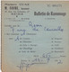 Lot De 6 Anciens Bulletin De Ramonage - Maison CUAZ M. FAVRE REIMS (51) - 1955 à 1960 - Supplies And Equipment
