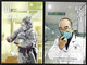 Delcampe - China 2020 Fight Against Epidemic Together Coronavirus Covid 19 Corona Virus Docotor Vaccine 20v MNH Postcard  (**) - Storia Postale