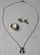Hochwertiges 585er Gold Schmuck Set Ohrringe, Ring & Halskette (109457) - Sonstige & Ohne Zuordnung