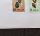 Taiwan Ancient Coins 1990 Money Currency Shell Bone Jade Coin (stamp FDC) *see Scan - Brieven En Documenten