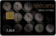 @+ Télécarte Horloges - 7,50€ - GEM1 - Ref : CC-FT8 - 2010