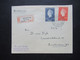 Niederlande 1948 Königin Wilhelmina Nr.507 / 508 Einschreiben Amsterdam Postjesweg Asd. Po. 131 FDC / Ersttagsbrief - Cartas & Documentos