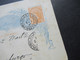 Brasilien 1891 Ganzsache (ZuF Leider Abgelöst) Mit Ank. Stempel KOS / Kreisobersegmentstempel Hamburg Uhlenhorst - Lettres & Documents