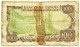 ESPAÑA - 100 Pesetas - 17.11.1970 ( 1974 ) - Pick 152 - ERROR ( Green ) - Serie 1A - Manuel De Falla - 100 Pesetas