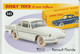 DINKY TOYS - RENAULT FLORIDE - Miniature Avec Sa Boite Et Certificat - Réedition Atlas . Échelle 1/43 - Dinky