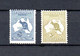 Australia 1913 Old Kangaroo Stamps (Michel 7/8) Nice Unused/MLH - Ungebraucht