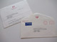 Australien 1980 Air Mail Umschlag Australian Senate Stempel Postage Paid Parliament House ACT 2600 Mit Inhalt - Storia Postale