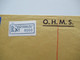 1980 Umschlag OHMS Und Stempel Legislative Council Parliament House Perth W.A Einschreiben Perth Parliament House - Brieven En Documenten