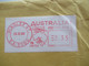 1980 Umschlag Mit Stempel House Of Assembly Adelaide 5000 Freistempel Aufkleber Hindley ST. Postage Paid - Storia Postale