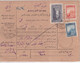 TURQUIE - ANNEES 1920/30  - CARTE COLIS-POSTAUX - ANNULATION Par COUPURE SUR LES TIMBRES + CACHET à DATE De ANTALIA - Covers & Documents