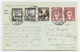 VATICANE 25CX2+50C+5CX2 CARTOLINA CITTA VATICANE 17.4.1934 POSTE TO GERMANY - Briefe U. Dokumente