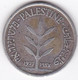 Palestine . 100 Mils 1927 , En Argent , KM# 7 - Israël