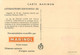 Carte Maximum 1954 - Litterateurs Espagnols - Felix Lope De Vega Carpio - Madrid - Tarjetas Máxima