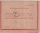 1933 - PAIX PERFORE (PERFIN) ! + TAXE ! Sur CARTE-LETTRE RECO REMBOURSEMENT De TOULOUSE => AVEYRON "REFUSE" => RETOUR - Covers & Documents
