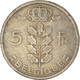 Monnaie, Belgique, 5 Francs, 5 Frank, 1950 - 5 Francs