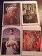 43 Fiches Cartes Tableaux Art, Peintures Ecoles, Artistes, Musées Divers Egypte, Rocaille, Romantisme, Etc - Sonstige & Ohne Zuordnung