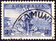 AUSTRALIA 1936 QEII 3d Blue Opening Of Submarine Telephone Cable To Tasmania SG160 FU - Gebruikt