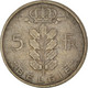 Monnaie, Belgique, 5 Francs, 5 Frank, 1950 - 5 Francs