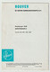 Brochure-leaflet De HOOVER Handelsmaatschappij N.V. Amsterdam (NL) Shampoo-polisher 1962 - Literatur & Schaltpläne