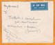 1935 - Enveloppe PAR AVION De PESHAWAR Vers WEISENBURG, Allemagne - USE THE AIR MAIL Ad - 1911-35  George V