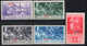 713.GREECE.ITALY,DODECANESE.1930 FERRUCCI.NISIRO  # 59-63 MNH - Dodecanese