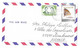 KAWASAKI JAPON 2012 - COUPLE EMPEREUR DU JAPON, PAPILLON FABRICIANA NERIPPE, LETTRE POUR LA FRANCE, VOIR LES SCANNERS - Cartas & Documentos