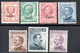 721.GREECE.ITALY,DODECANESE,CASO,KASOS,1912 #3-9 MLH/MNH(MOSTLY) - Dodekanisos