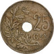 Monnaie, Belgique, 25 Centimes, 1922 - 25 Cents