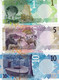 Qatar 3 Notes 1 + 5 + 10 Riyal P New 2020 (2021) UNC "free Shipping Via Registered Air Mail" - Qatar