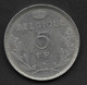 Léoplod III Pièce Belgique De 5 FR 1937 - 5 Francs