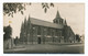 SINT MARTENS LATEM - FOTOKAART  DE KERK  - UITG  : VAN EETVELDE - DE LAENDR  KOSTER DRUKKER      2 SCANS - Sint-Martens-Latem