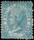 British Honduras 1872 Crown CC Perf 12½ 1d Pale Blue Mounted Mint Damaged Perfs At Bottom Left - British Honduras (...-1970)