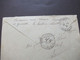 Delcampe - Frankreich 1921 Säerin EF Stempel L2 Retour A L'Envoyeur / Retour Brief Mit Inhalt (Notaire) Handschriftlicher Vermerk - Lettres & Documents