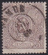 Belgie   .  OBP   .   25A  (2 Scans)    .     O .    Gebruikt  . / .   Oblitéré - 1866-1867 Coat Of Arms