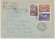 SOWJETUNION 1959 Int. MiF Auf Kab.-R-Brief Nach PARIS   SOVIET UNION 1959 Int. Mixed Franking On Superb R-cover To PARIS - Briefe U. Dokumente