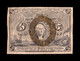 Estados Unidos United States 5 Cents George Washington 1863 Pick 101d BC F - 1863 : 2° Issue