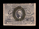 Estados Unidos United States 10 Cents George Washington 1863 Pick 102a BC+ F+ - 1863 : 2° Edición