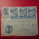 LETTRE CONGO BELGE POUR NANCY ACCUMULATION TIMBRE - 1929-1941 Grand Montenez